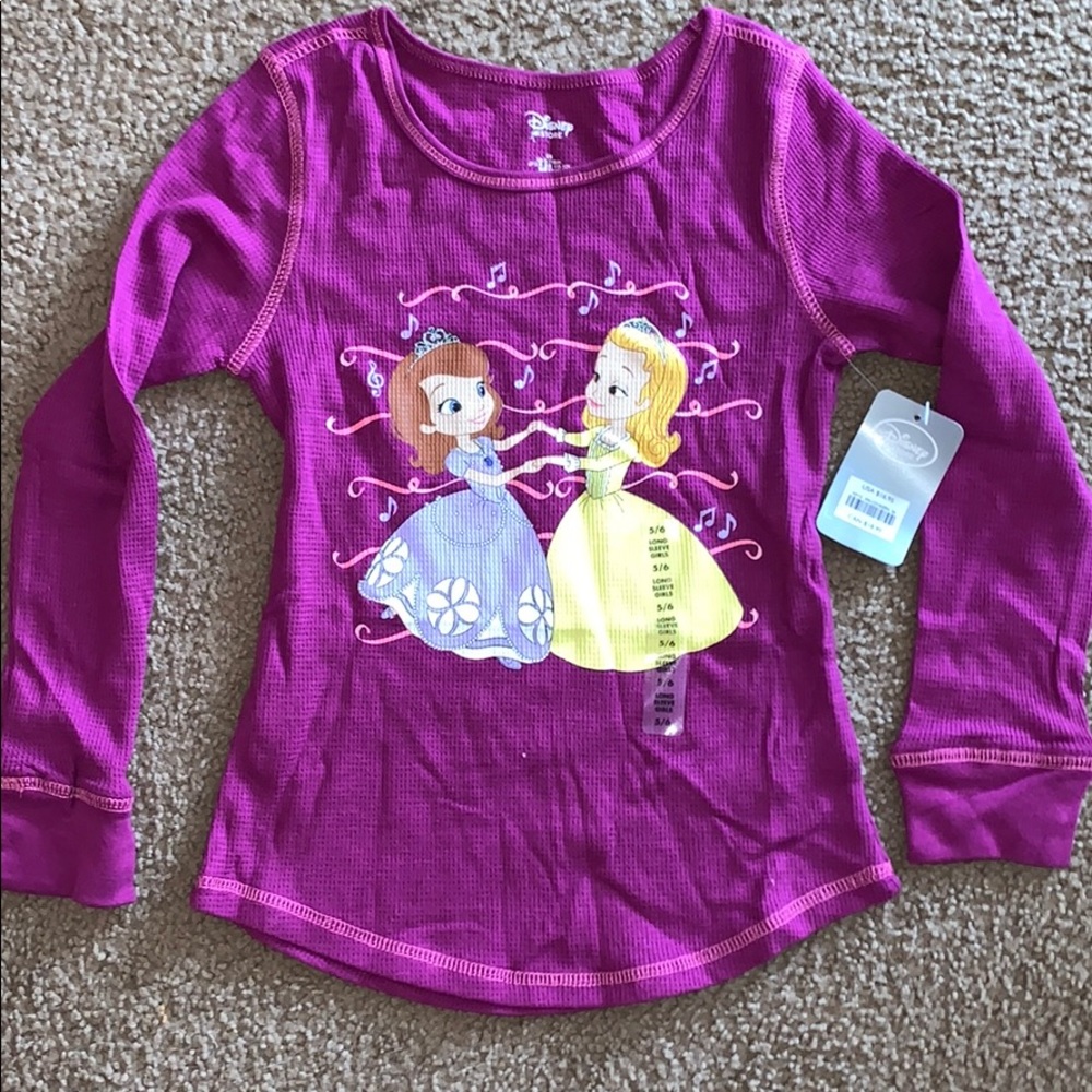 DISNEY Girls long sleeve SZ.5/6